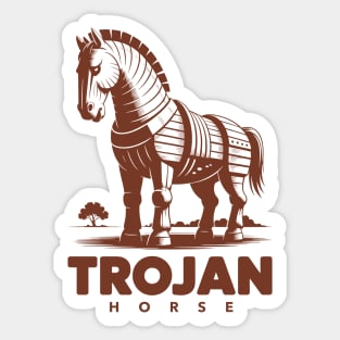Trojan Horse Sticker